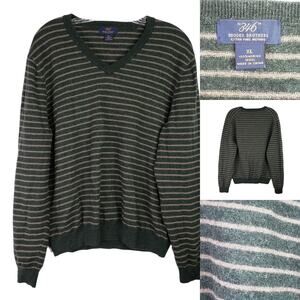 Brooks Brothers Sweater 346 Extra Fine Merino Wool Pullover Men's Size XL Read